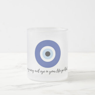 EvileyeMug Frosted Glass Coffee Mug