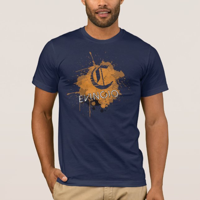 Evincio Orange T-Shirt (Front)