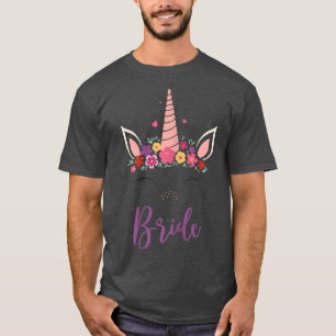 EVJF bride to be unicorn T-Shirt