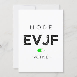EVJF Mode Enabled Invitation