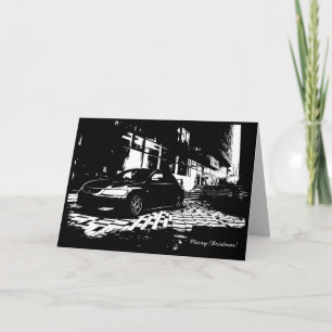 EVO IX  Car Themed Christmas Card