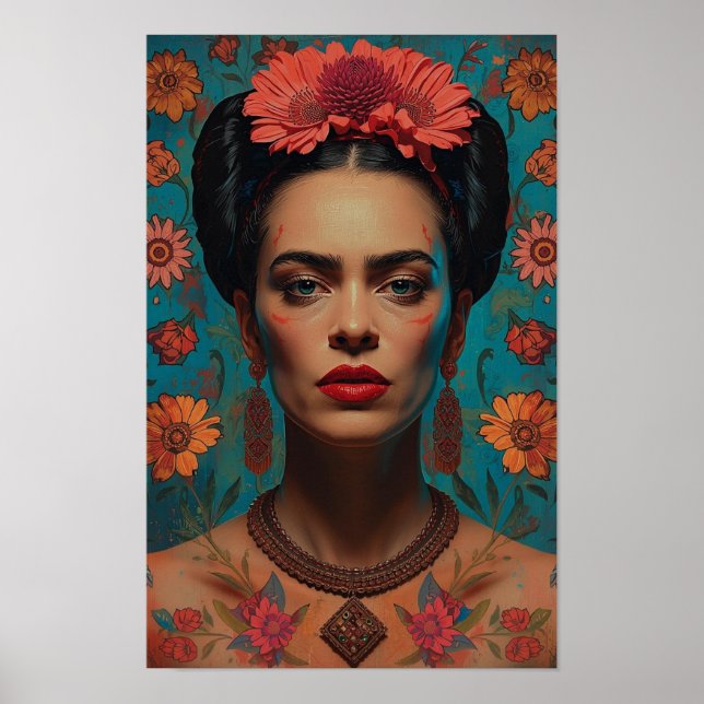 Evocative Surreal Portrait | Dark Expressive Art w Poster (Front)