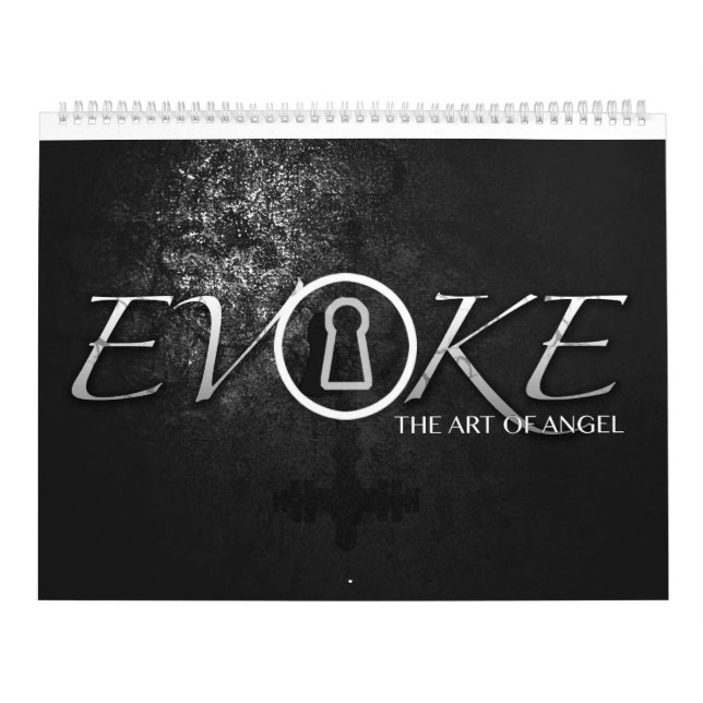 Evoke, the art of angel illustrations calendar (Cover)