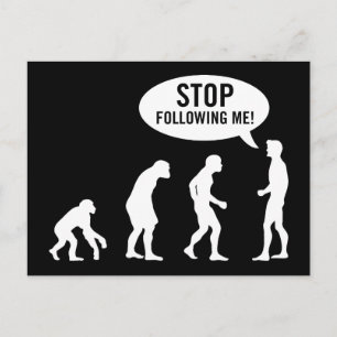 evolution2 postcard