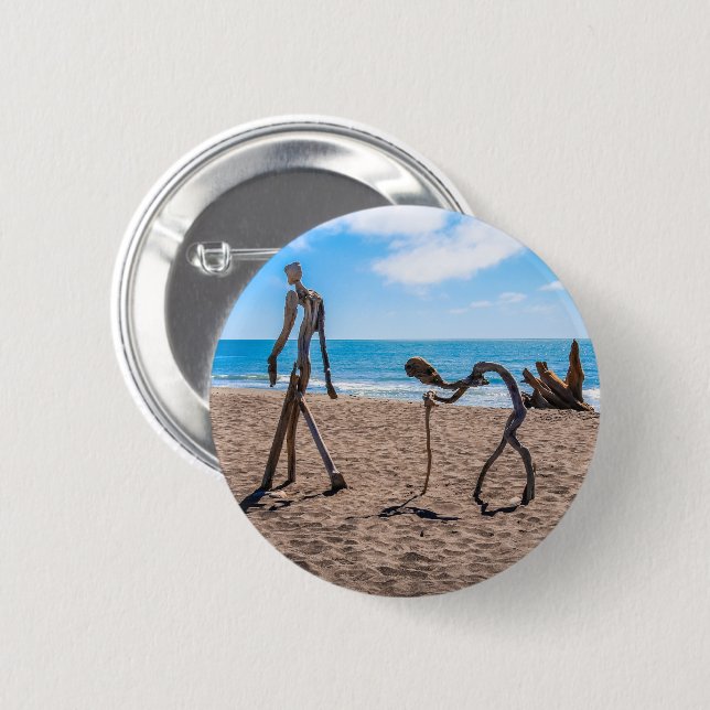 Evolution 6 Cm Round Badge (Front & Back)