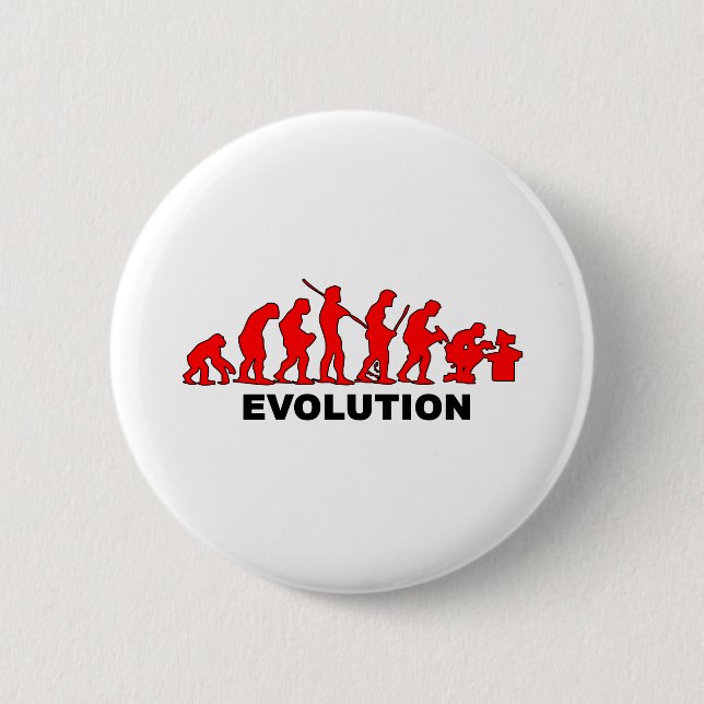 Evolution 6 Cm Round Badge (Front)