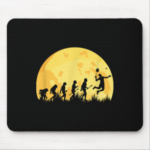 Evolution Badminton Bright Badminton Player Gift Mouse Mat