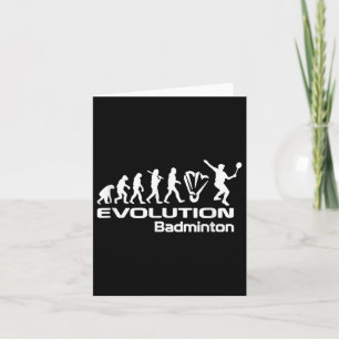 Evolution Badminton Card