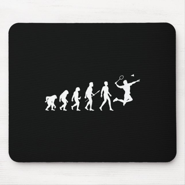 Evolution Badminton Gift For Badminton Players Evo Mouse Mat (Front)