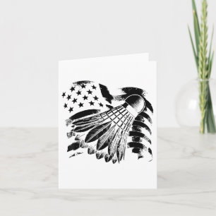 Evolution Badminton Player Shuttle Racket  Card