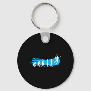 Evolution Badminton Shuttle Badminton Player Gift Key Ring