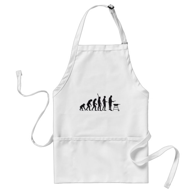 evolution barbecue standard apron (Front)
