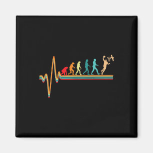 Evolution Basketball Player  Ball Game  Heartbeat  Magnet