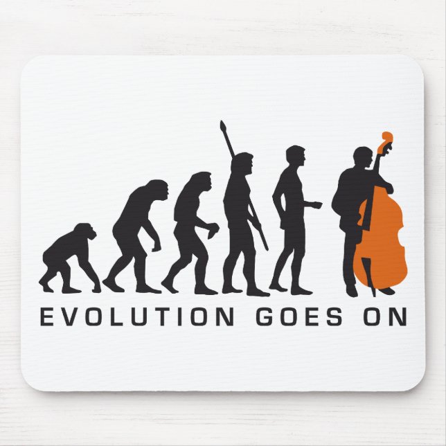 evolution bass mouse mat (Front)