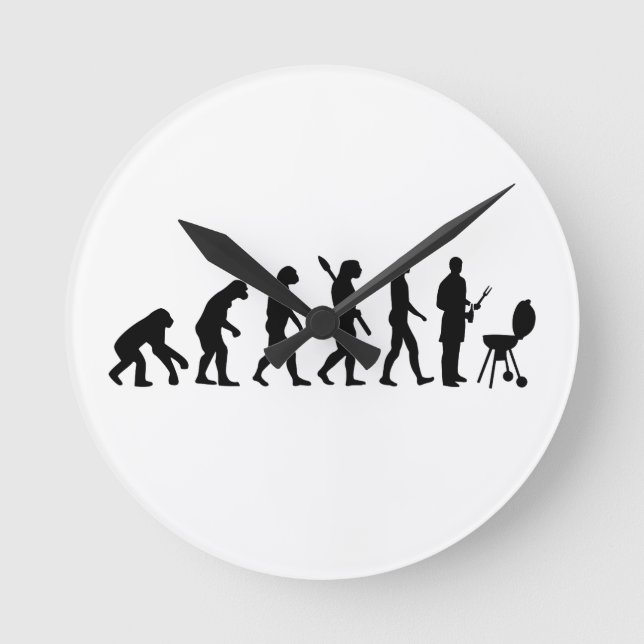 Evolution BBQ chef Round Clock (Front)