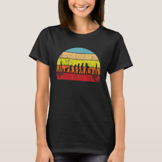 Evolution Beekeeper Beekeeper Beekeeper Motif T-Shirt