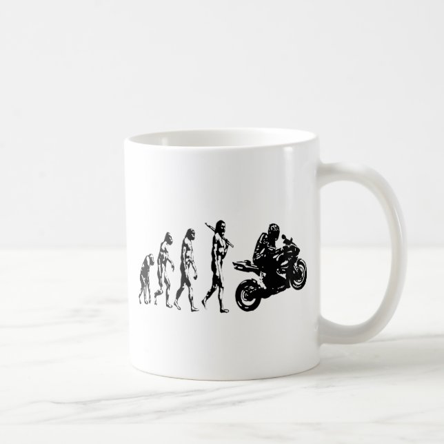 evolution bike coffee mug (Right)