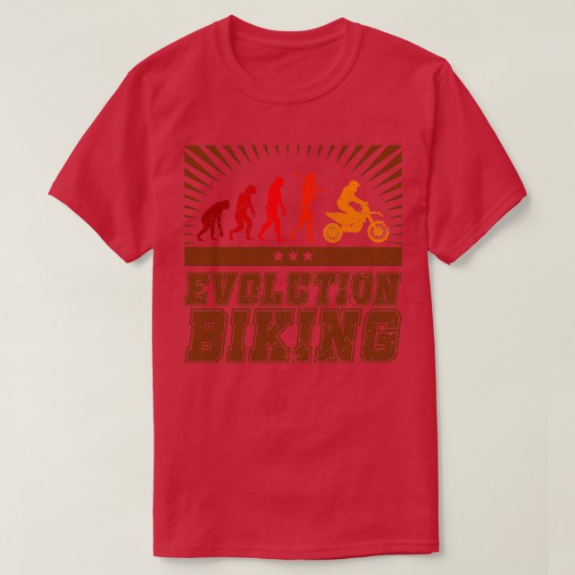 Evolution Biking Motocross T-Shirt (Design Front)