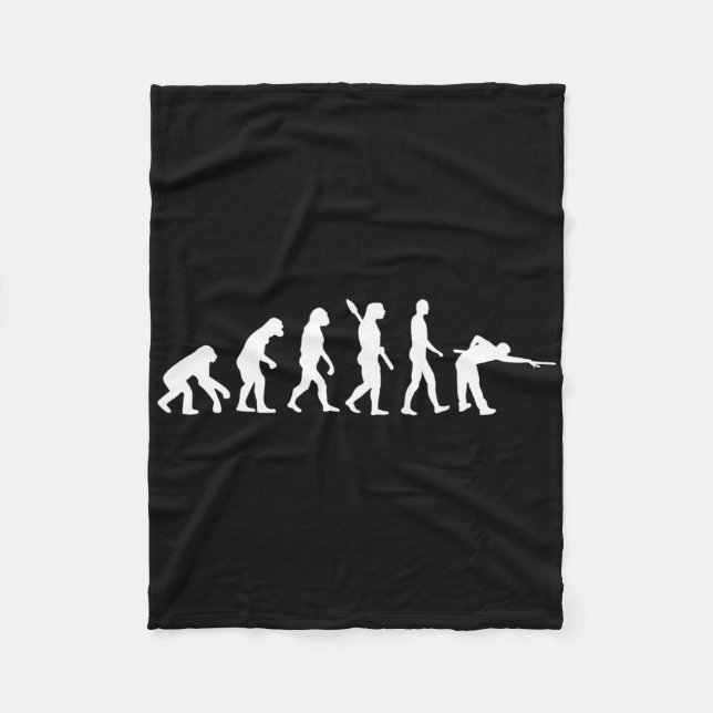 Evolution Billiards  Fleece Blanket (Front)
