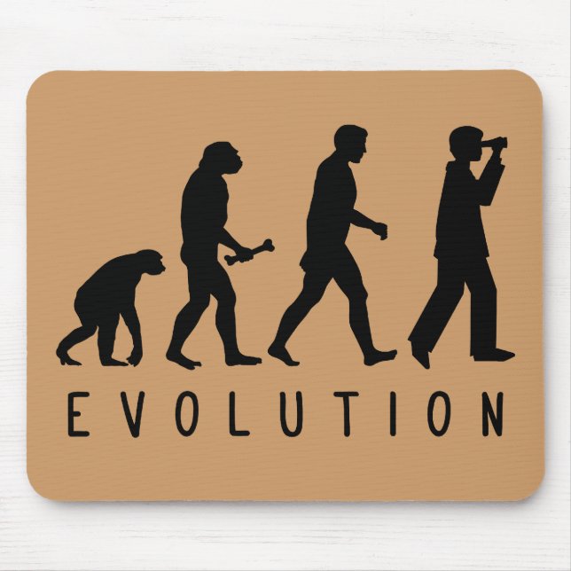 Evolution: Birder Mouse Mat (Front)