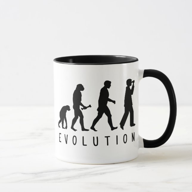 Evolution: Birder Mug (Right)