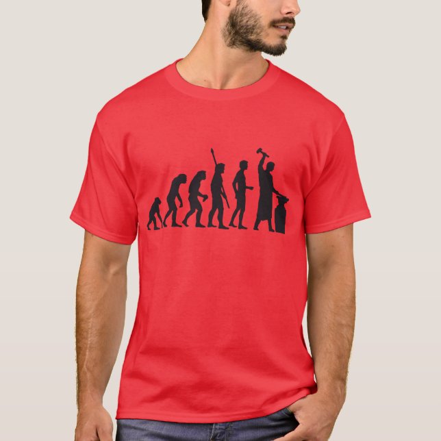 evolution blacksmith T-Shirt (Front)