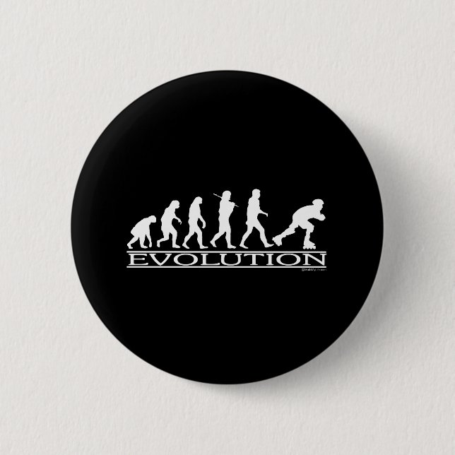 Evolution Blading 6 Cm Round Badge (Front)