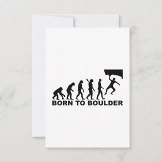 Evolution Born to Boulder
