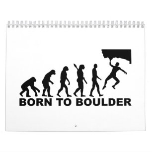 Evolution Born to Boulder Calendar