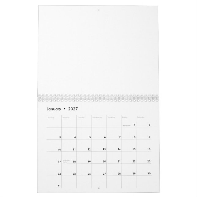 Evolution Born to Boulder Calendar (Jan 2027)