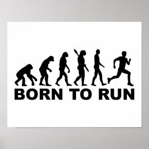 Evolution Born to run Poster