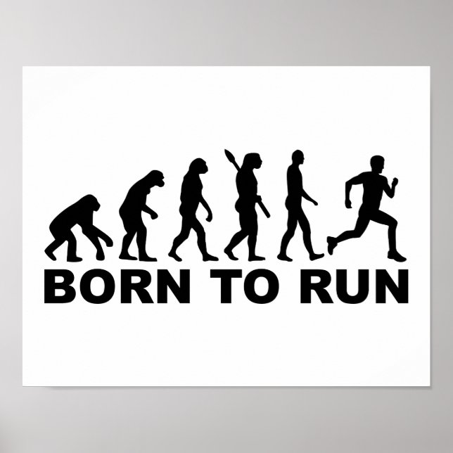 Evolution Born to run Poster (Front)
