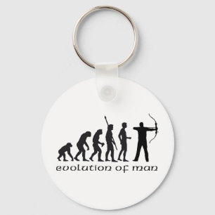 evolution bow and arrow key ring