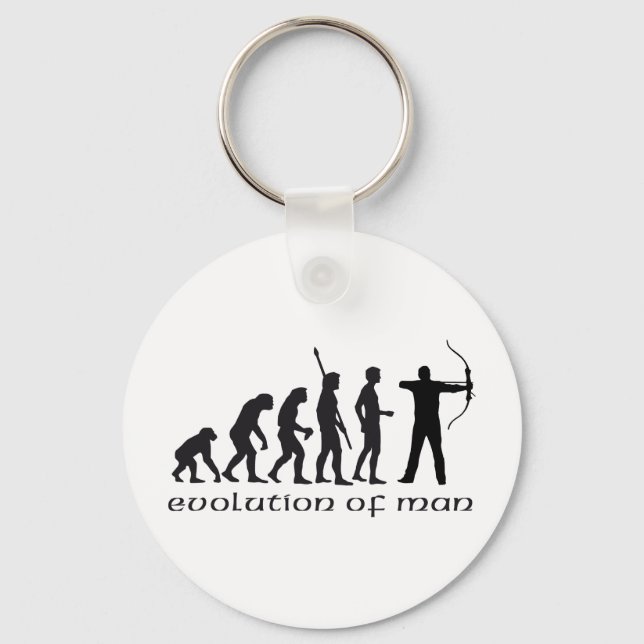 evolution bow and arrow key ring (Front)