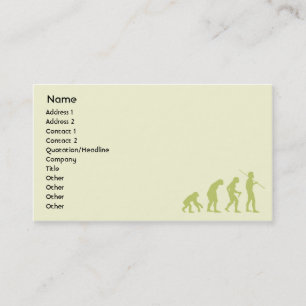 Evolution - Business Business Card