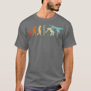 EVOLUTION Capoeira Martial Arts Brazil Fight Art D T-Shirt