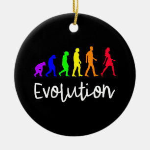 Evolution Ceramic Tree Decoration
