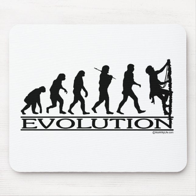 Evolution - Climbing Mouse Mat (Front)