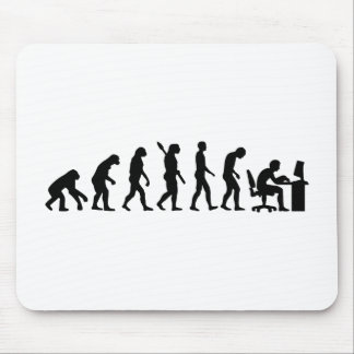 Evolution computer office mouse mat