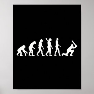 Evolution Cricket Player Poster