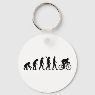 Evolution cycling bicycle key ring