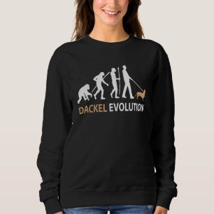 Evolution Dachshund Teckel Dachshund Dog Dog Sweatshirt