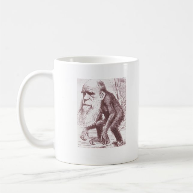 Evolution: 'Darwin is my homeboy' Mug (Left)