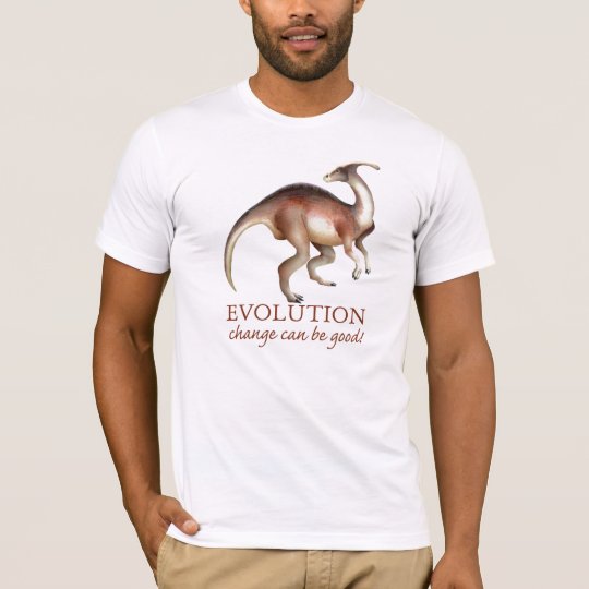 Evolution Dinosaur Humour T-Shirt