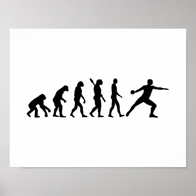 Evolution Discus throw Poster (Front)