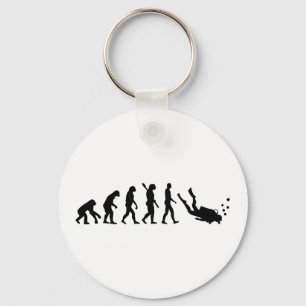 Evolution Diving Key Ring