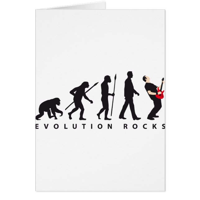 evolution e-guitar rock (Front)