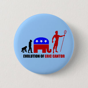 evolution Eric Cantor 6 Cm Round Badge