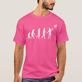 Evolution Falconer Falcon Falconry Falcons Hunting T-Shirt