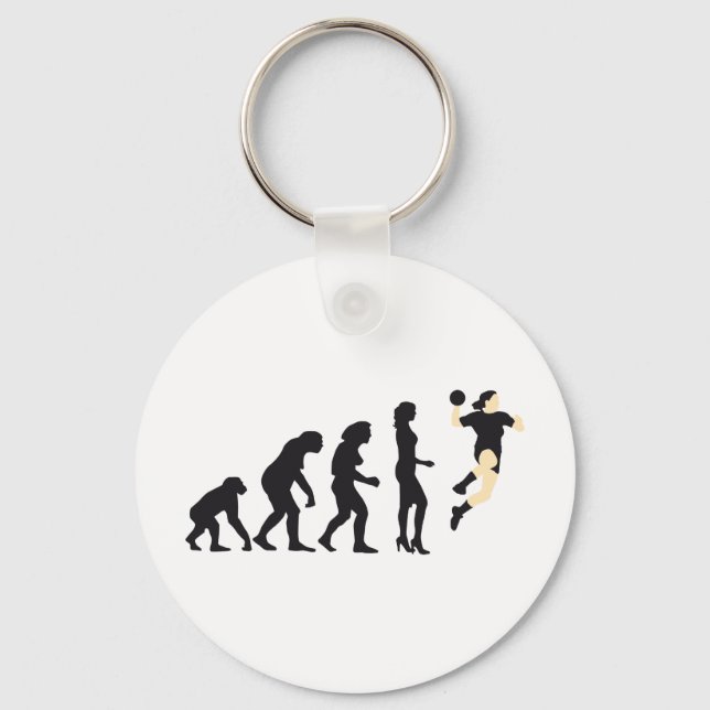 evolution female handball key ring (Front)